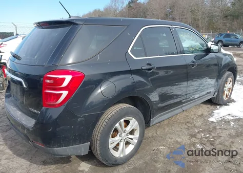 2016 Chevrolet Equinox Ls from USA, damaged, VIN 2GNALBEK7G6257358